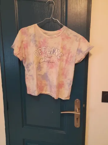 T shirt court taille 14 ans