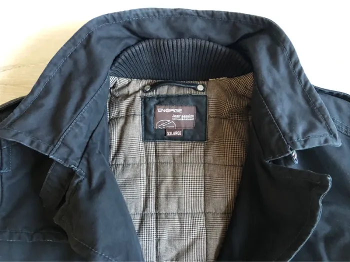 Manteau homme épais matelassé noir « energie » T XXL - photo numéro 13