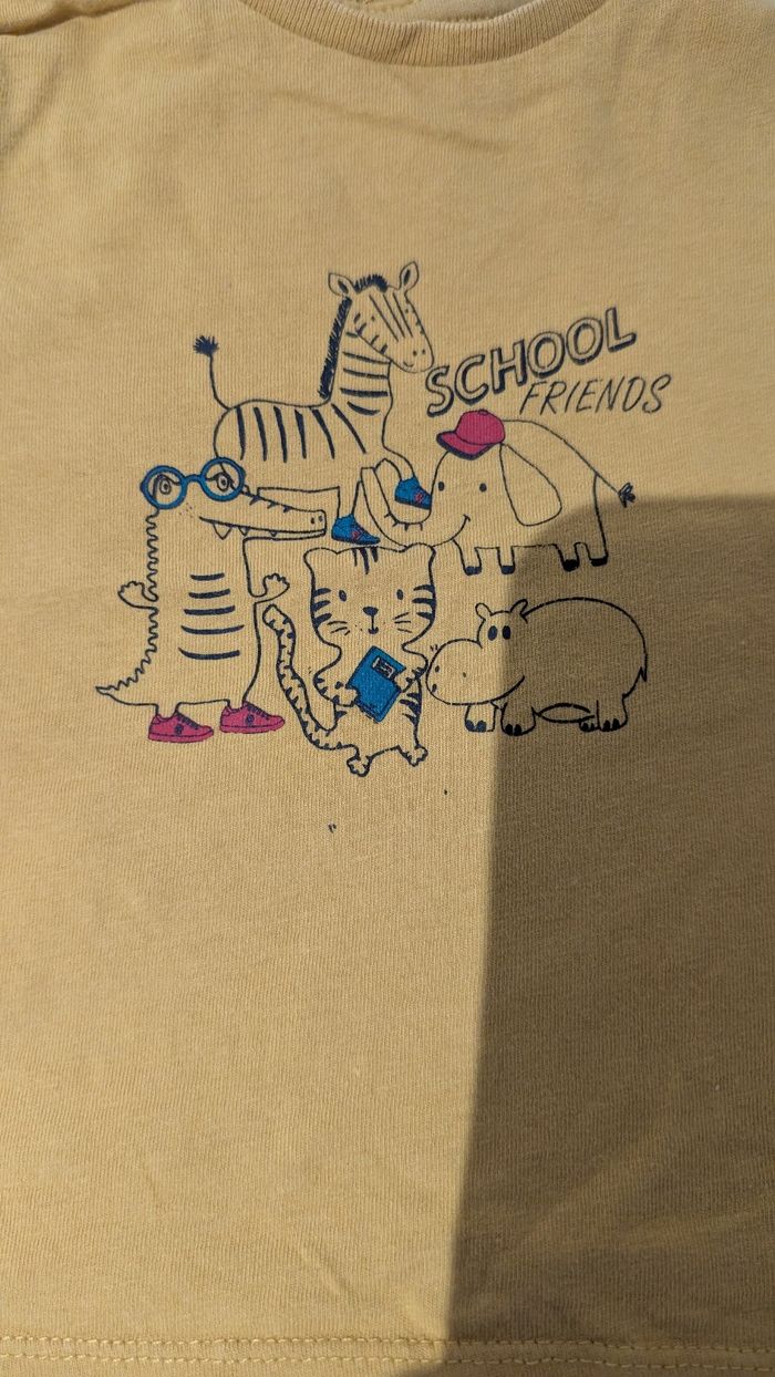 T-shirt manches longues Pat et Ripaton taille 6 mois - photo numéro 2