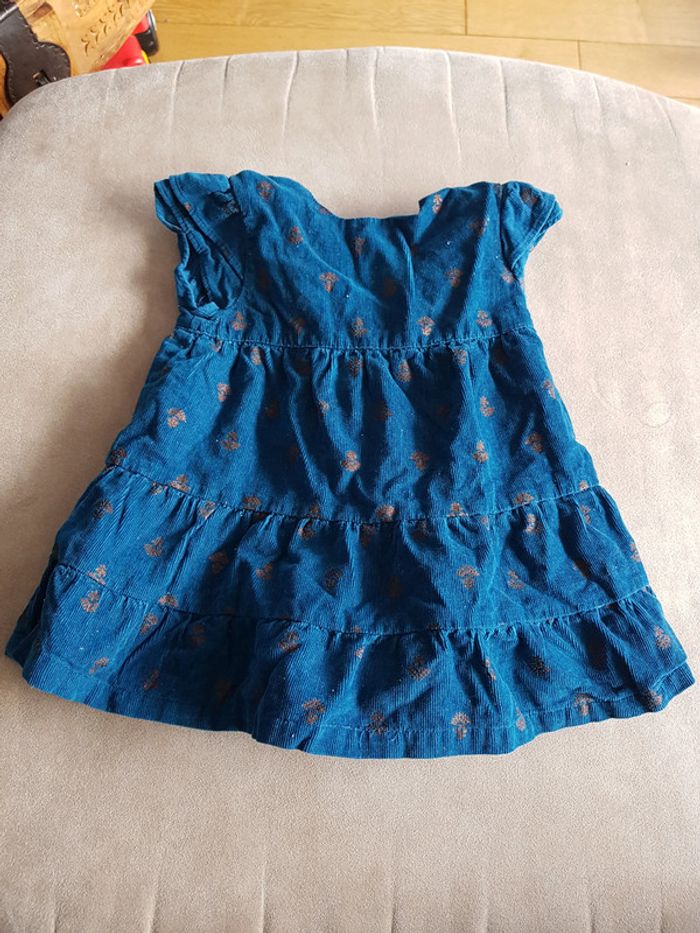 robe en velour tbe sergent major 3 mois