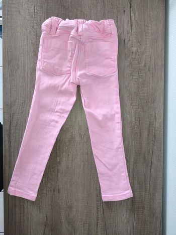 Jean rose skinny 2-3 ans tex