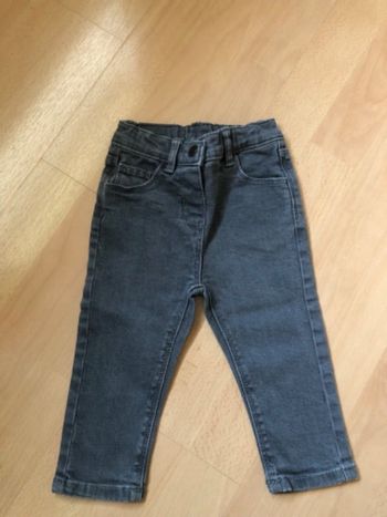 Pantalon jean gris