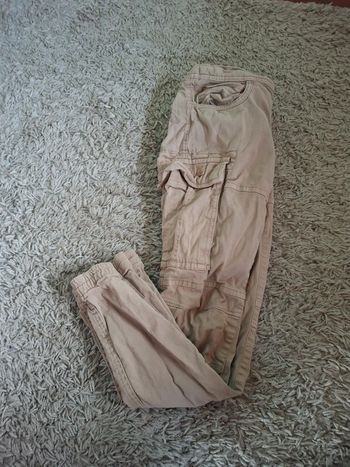 Magnifique cargo beige garçon schott military gear taille 12 ans