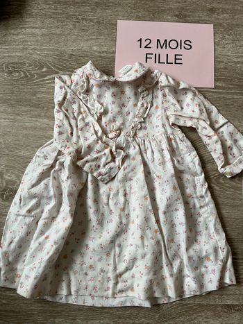 Robe Fille 12 mois