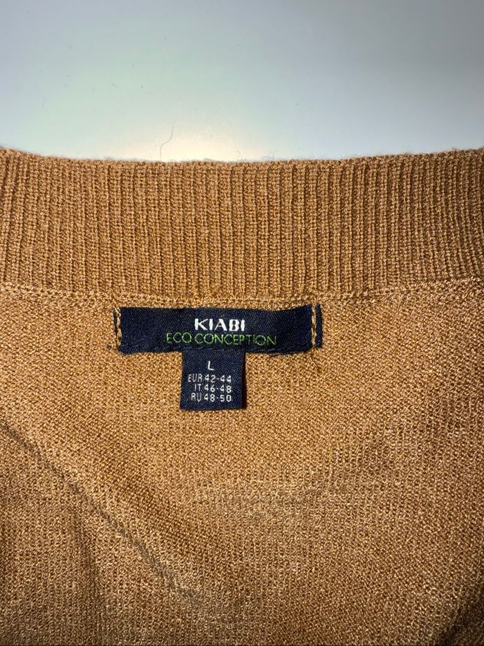 Pull Shein col V marron - Taille L - Neuf jamais porté - photo numéro 3