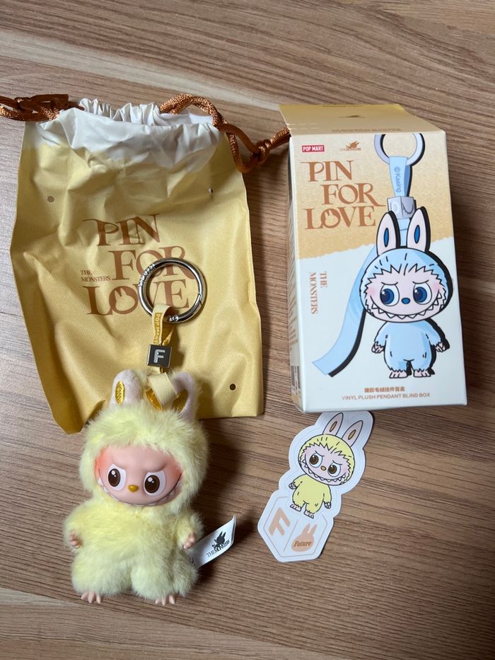 Labubu Pin for Love F