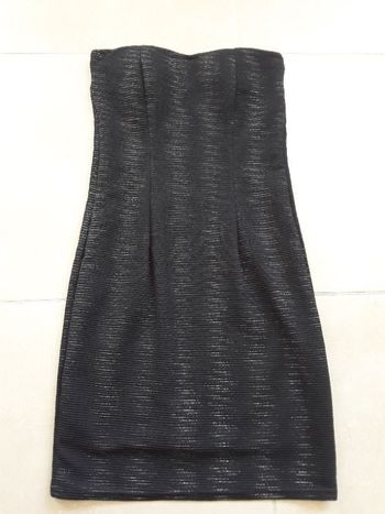 Robe bustier noire 36 MORGAN TBE