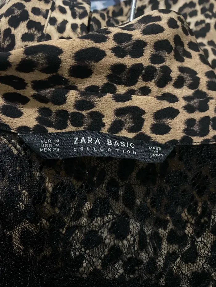 Chemise Zara Léopard - photo numéro 7