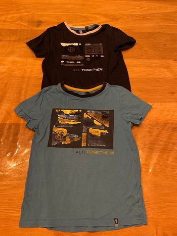 2 tee shirts 6 ans