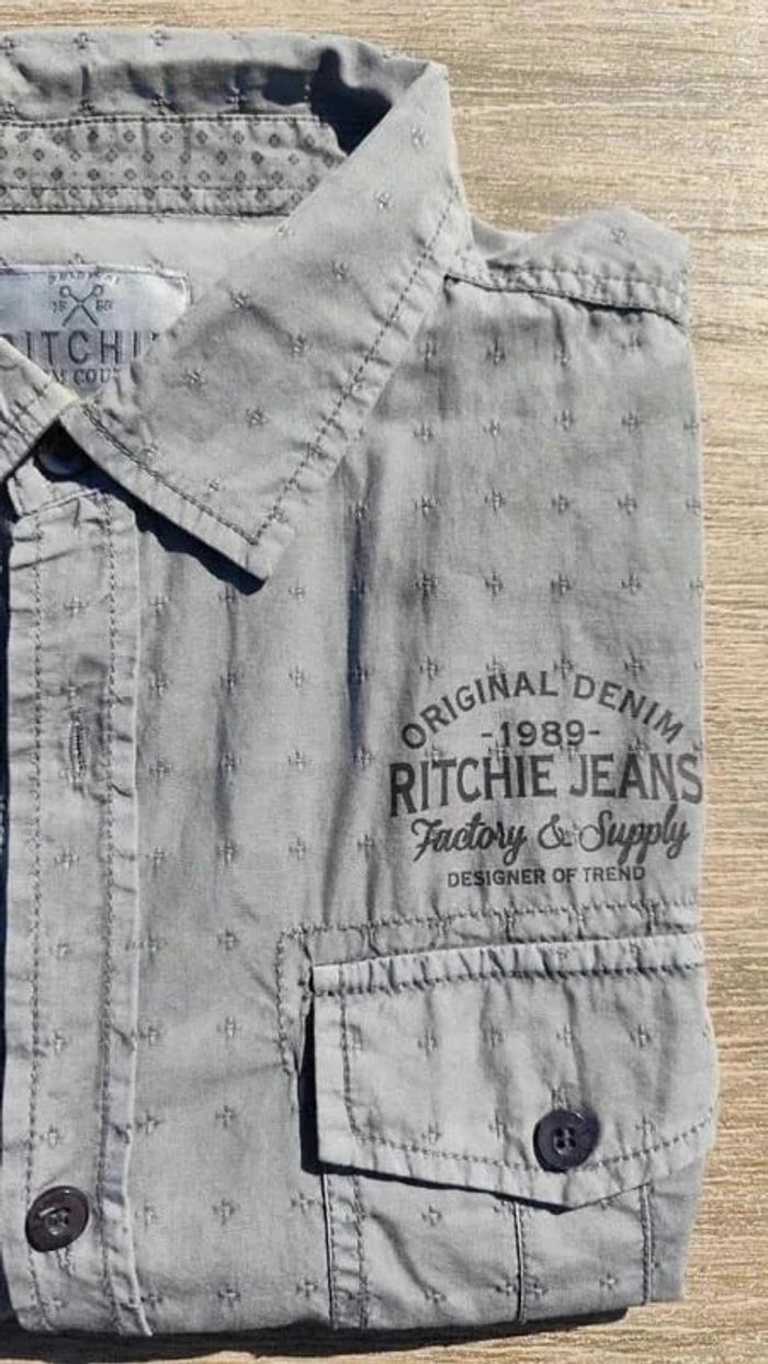 Chemise homme 40 - Ritchie Denim Couture - photo numéro 7