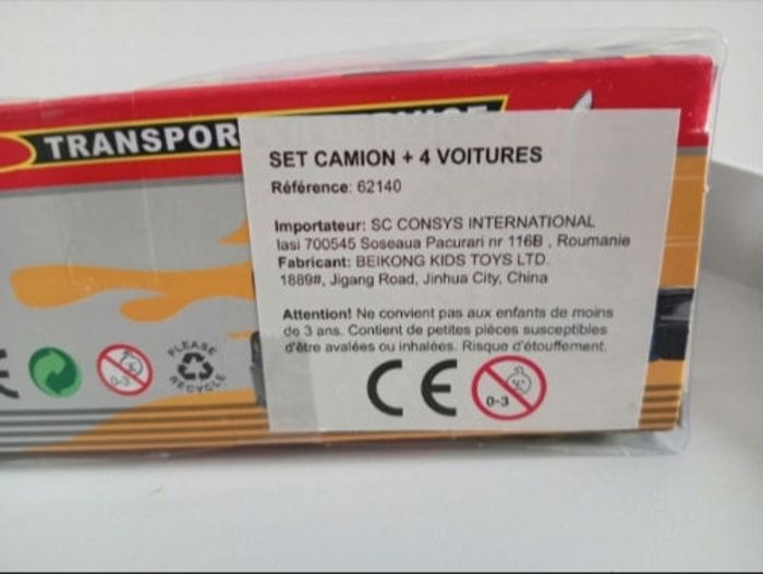 Camion de transport+ 4 voitures - photo numéro 4