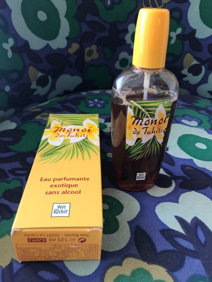 Parfum Monoi de Tahiti vintage yves rocher