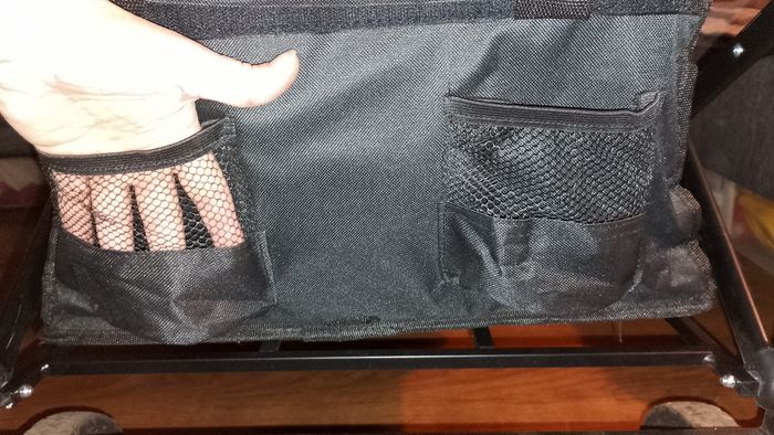 Chariot pliable de courses, poussette, grand format - photo numéro 9