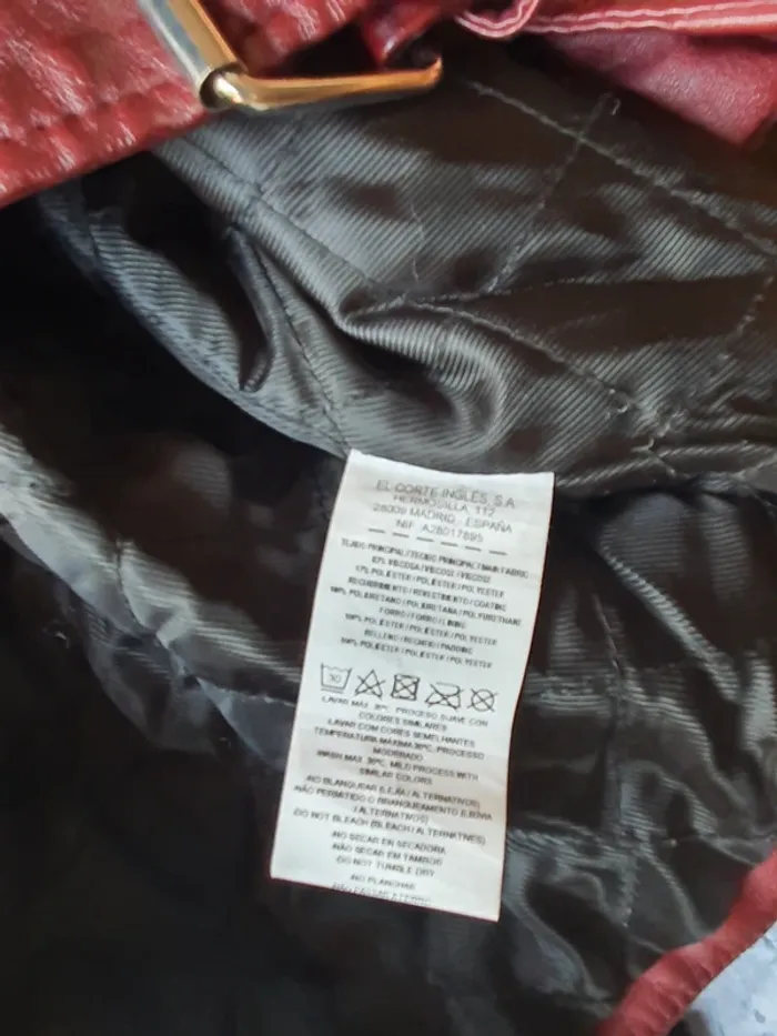 Veste bordeaux. Taille 36 - photo numéro 4