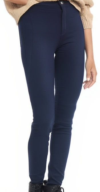 Pantalon bleu marine "H&M Divided" Taille 36 en très bon état "O"