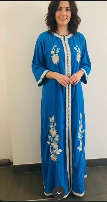 Caftan oriental 2 pièces en velours – Taille 44/46