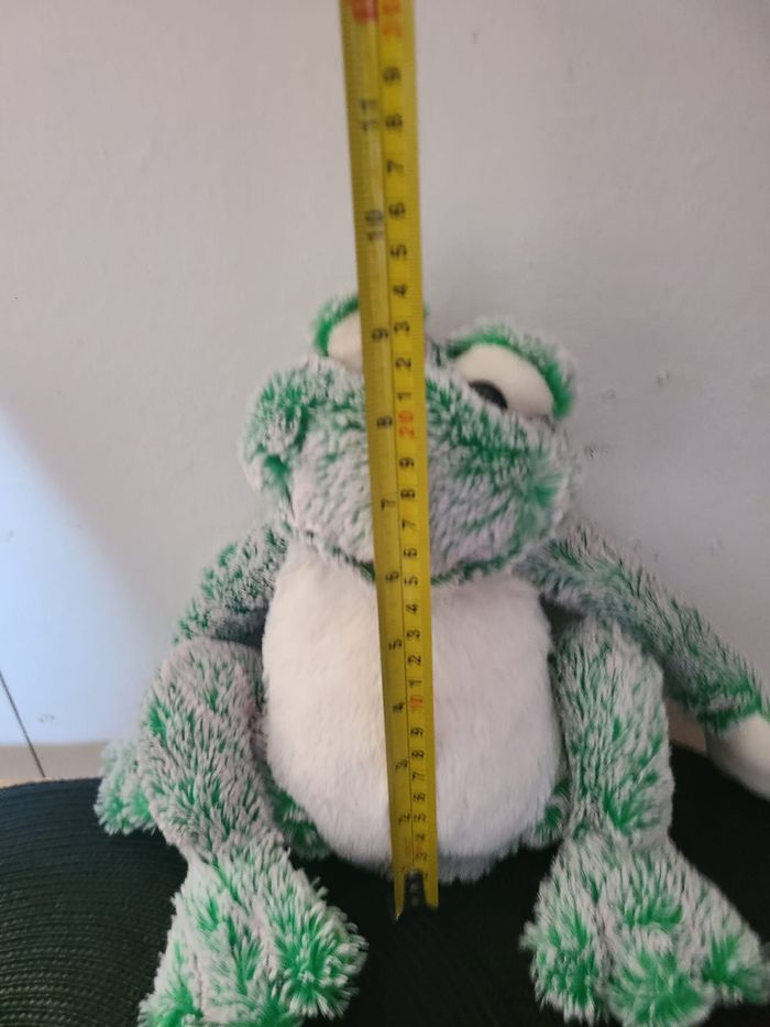 Peluche grenouille verte Dani - photo numéro 4