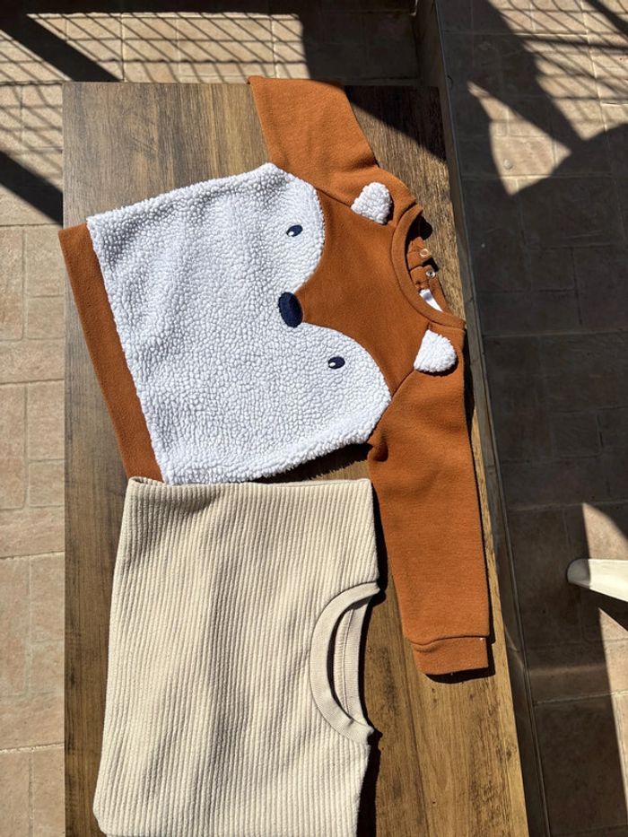 Lot de 2 pull garçon, 24 mois