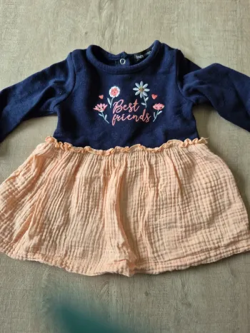 Robe bicolore