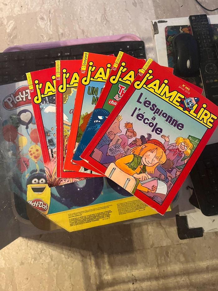 Lot de livres j aime lire