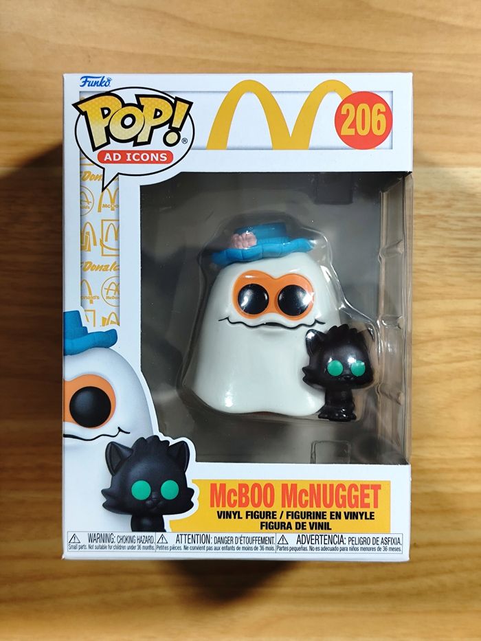 Funko Pop! Ad Icons - McBoo McNugget 206 (McDonald's)