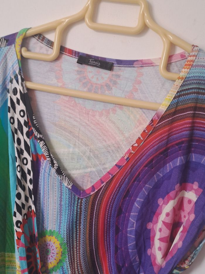 Tunique Multicolore Tanaïs Taille 40 - photo numéro 6