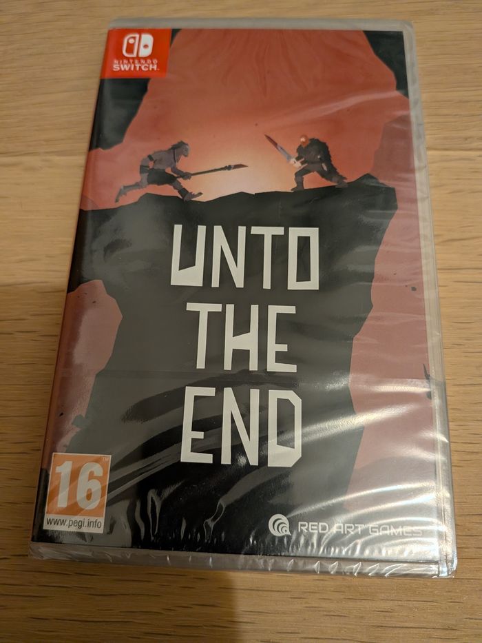 Unto the end switch neuf sous blister