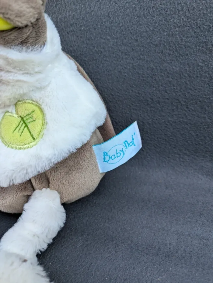 Peluche Hippopotame Baby Nat - photo numéro 3