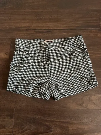Short vichy noir et blanc