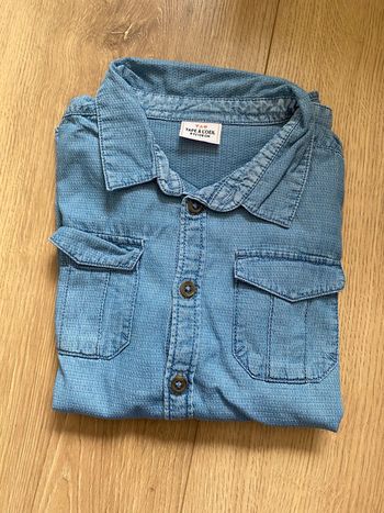 Chemise manches longues tape à l’œil