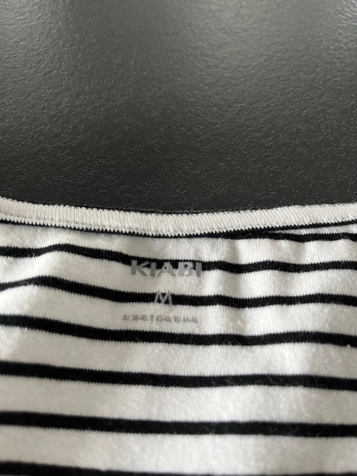 Tee shirt marinière de grossesse et allaitement - photo numéro 3