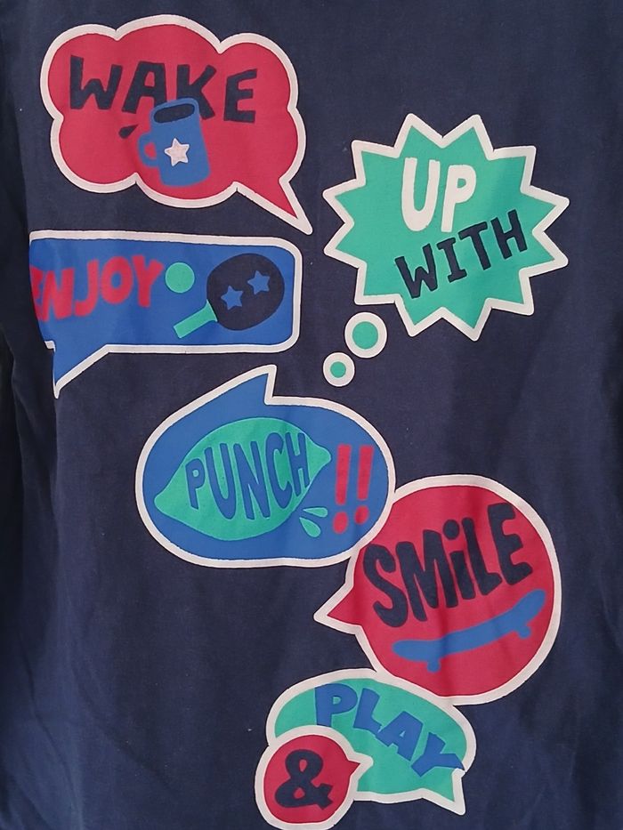 Tee-shirt manches longues Taille 5/6 ans - photo numéro 2