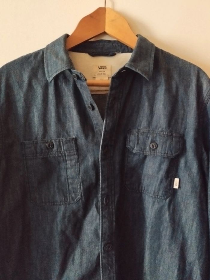 Chemise en jean homme Vans taille M - photo numéro 5