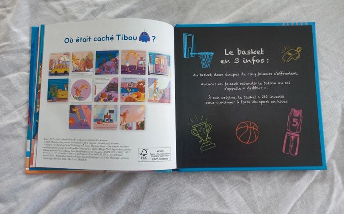 Livre "Le match de basket" du MacDonald's - photo numéro 4
