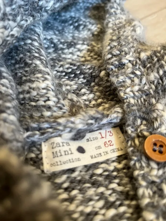 Gilet tricot Zara Mini - photo numéro 2