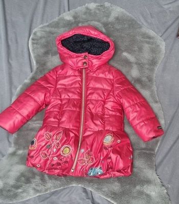 Manteau rose catimini 18 mois