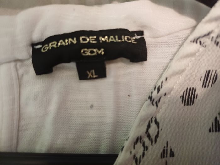 Haut fantaisie manches courtes - photo numéro 3