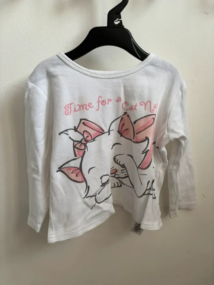 Lot 2 pyjamas Marie Aristochats Disney 18/24 mois - photo numéro 10