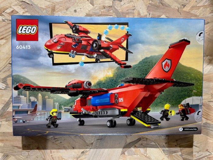 LEGO 60413 - L’avion de sauvetage des pompiers - photo numéro 2