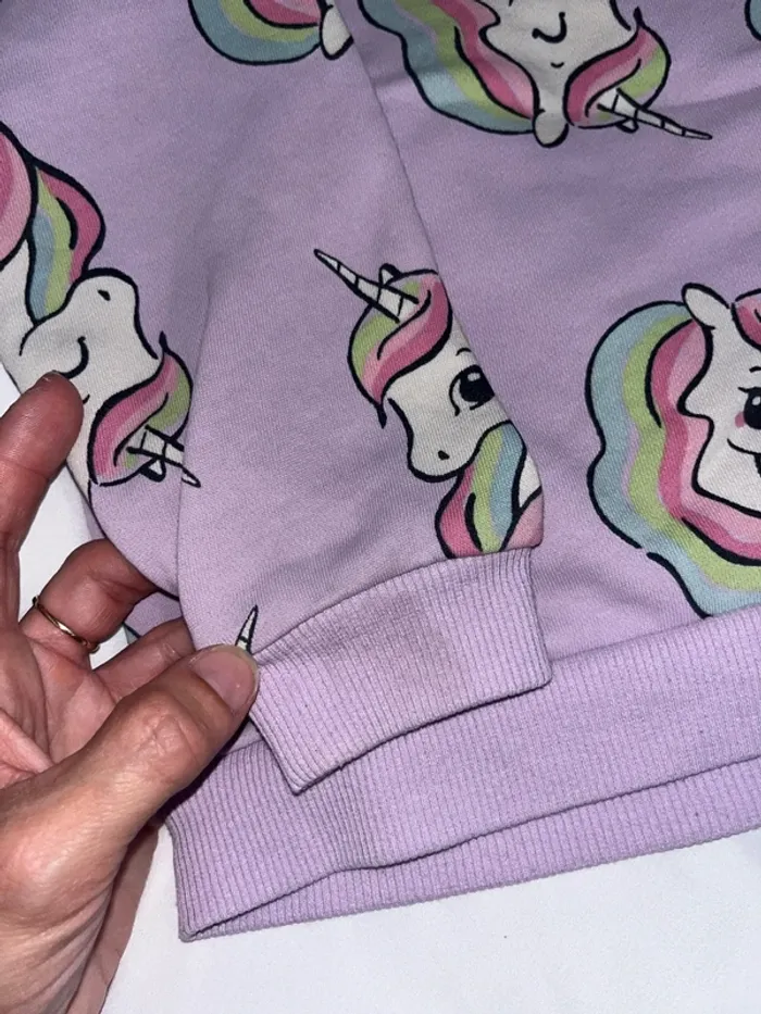 Ensemble leggings/pull licorne 4-6 ans H&M - photo numéro 8