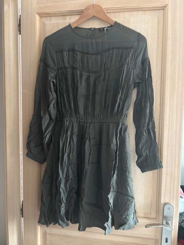 Robe gris vert Orfeo taille S