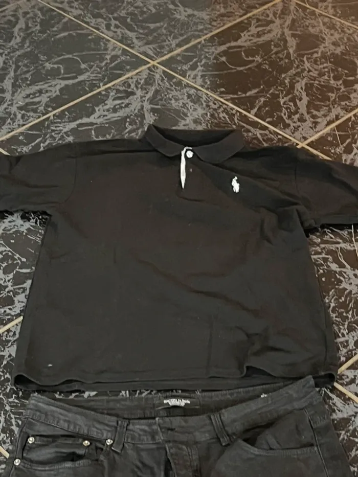 Ensemble 2 jeans noir et un polo classe - photo numéro 3