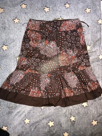 Jupe trapèze papaya taille us 12 (équivalent à un 38/40)