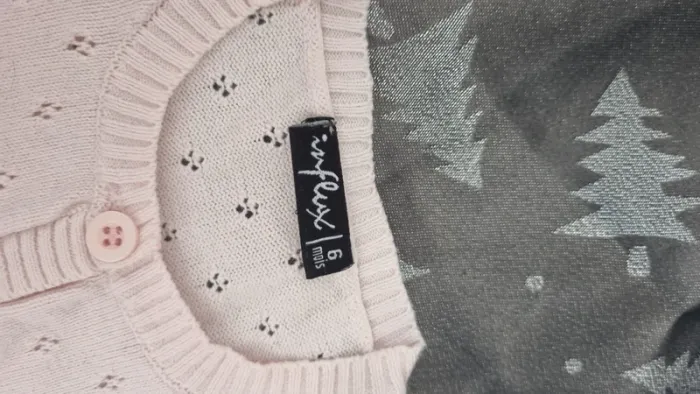 Gilet rose à boutons - photo numéro 4