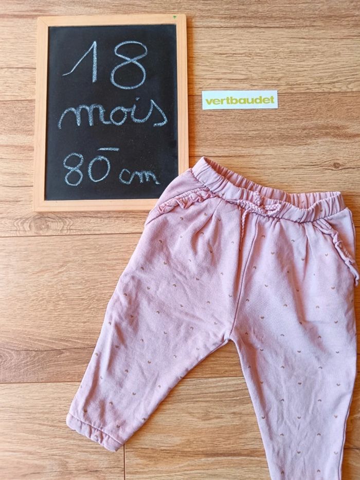 Jogging molletonné Vertbaudet