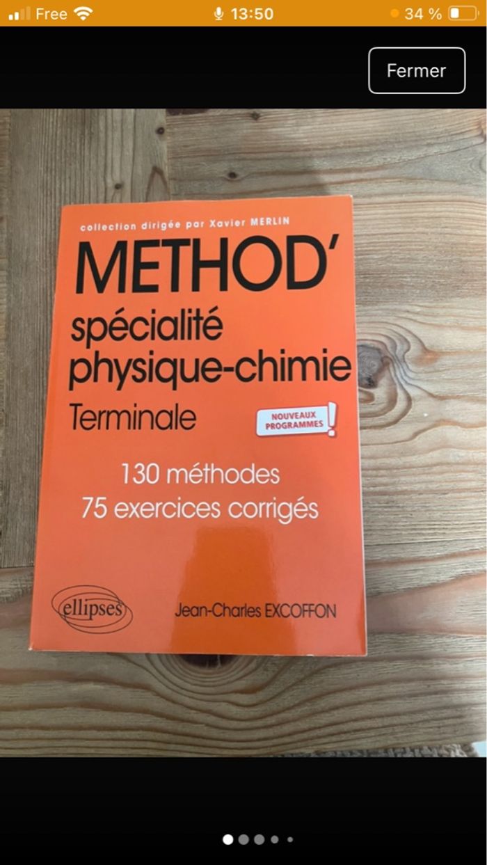 Method’ spécialité terminale ellipses