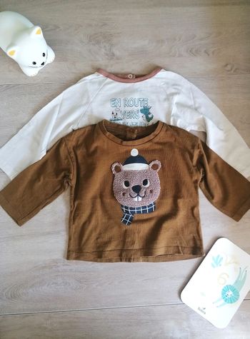 Lot de 2 t-shirts
