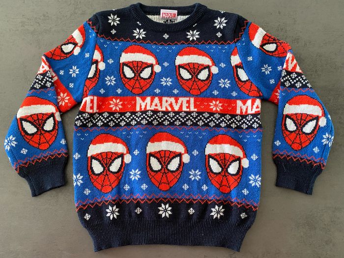 Noel Marvel Pull De Noel Spiderman Pull De Noël Spiderman Primark