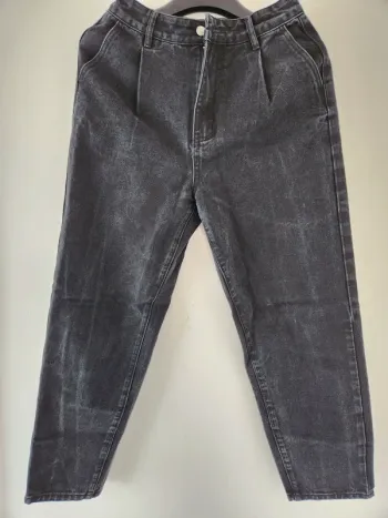 🖤Jean mom fit gris Shein - Taille  38🖤