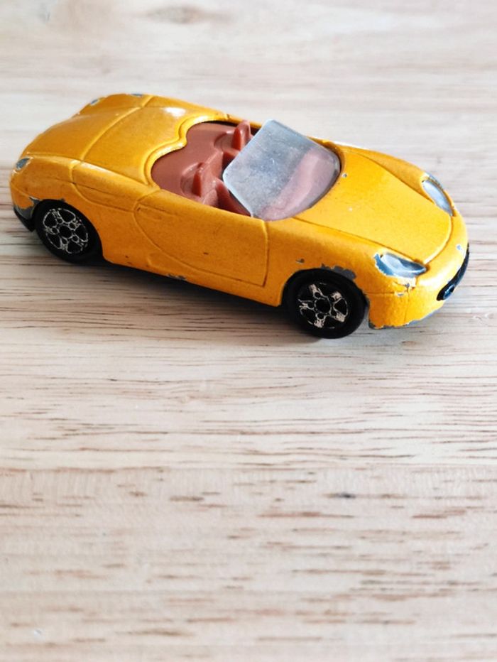 Majorette Porsche Boxster jaune ref 269 - photo numéro 2